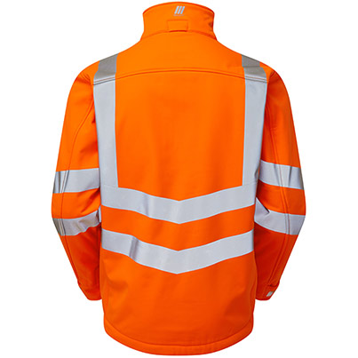 PULSAR PROTECT PR535 Orange Hi-Vis Softshell Jacket