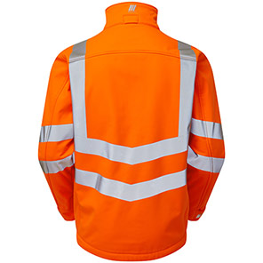 PULSAR PROTECT PR535 Orange Hi-Vis Softshell Jacket