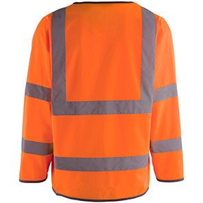 Arco Orange Long-Sleeve Hi-Vis Vest