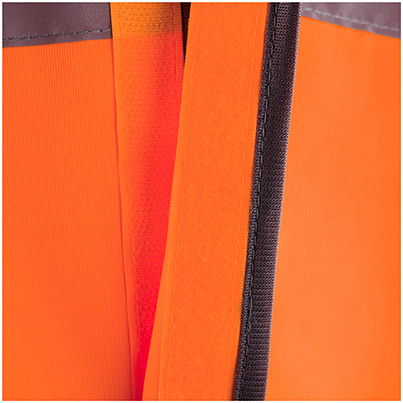 Arco Orange Long-Sleeve Hi-Vis Vest