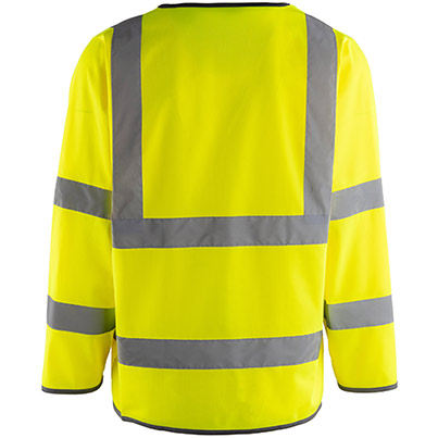Arco Yellow Long-Sleeve Hi-Vis Vest