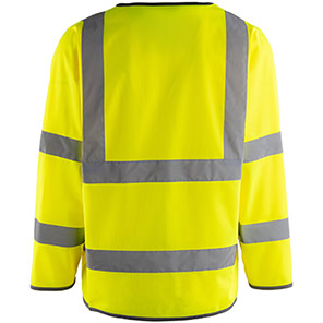 Arco Yellow Long-Sleeve Hi-Vis Vest