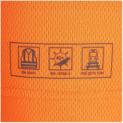 Arco Orange Hi-Vis T-Shirt