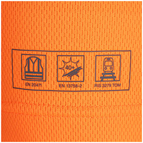 Arco Orange Hi-Vis T-Shirt