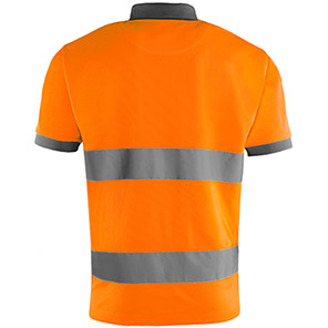 Arco Orange Hi-Vis Polo Shirt