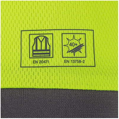 Arco Yellow Hi-Vis Polo Shirt