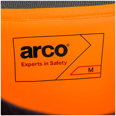 Arco Orange Hi-Vis Sweatshirt