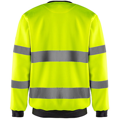 Arco Yellow Hi-Vis Sweatshirt