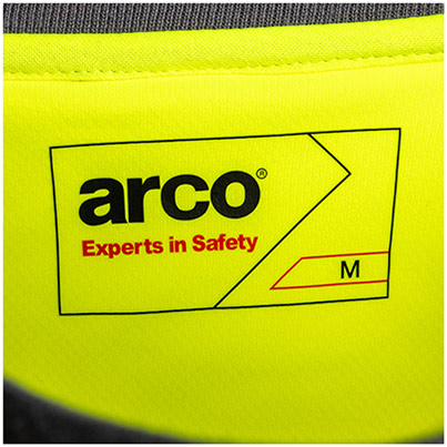 Arco Yellow Hi-Vis Sweatshirt
