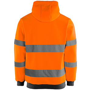 Arco Orange Hi-Vis Hoodie