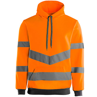 Arco Orange Hi-Vis Hoodie