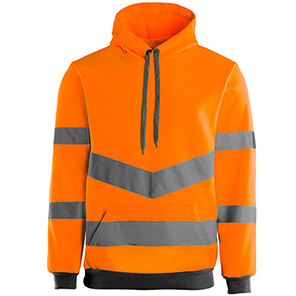 Arco Orange Hi-Vis Hoodie