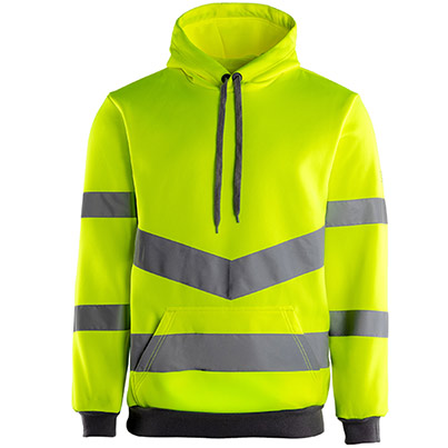 Arco Yellow Hi-Vis Hoodie