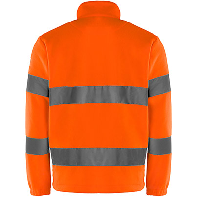 Arco Orange Hi-Vis Fleece Jacket