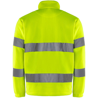 Arco Yellow Hi-Vis Fleece Jacket
