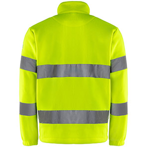 Arco Yellow Hi-Vis Fleece Jacket