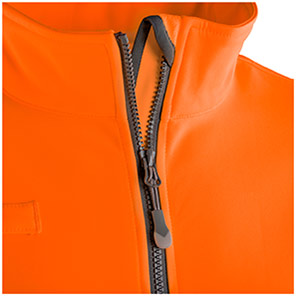 Arco Orange Hi-Vis Softshell Jacket