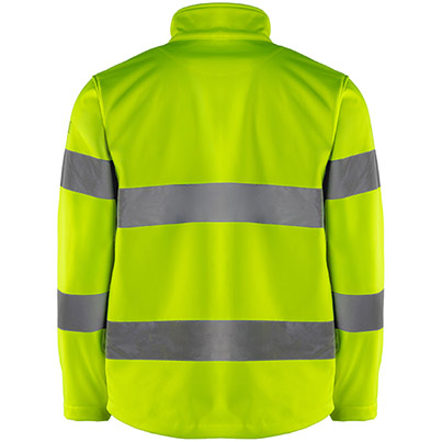 Arco Yellow Hi-Vis Softshell Jacket