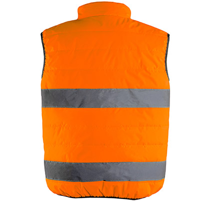 Arco Orange Hi-Vis Body Warmer