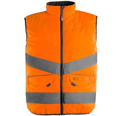 Arco Orange Hi-Vis Body Warmer