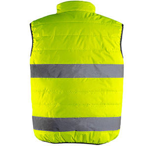 Arco Yellow Hi-Vis Body Warmer