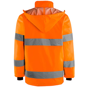 Arco Orange Waterproof Hi-Vis Coat