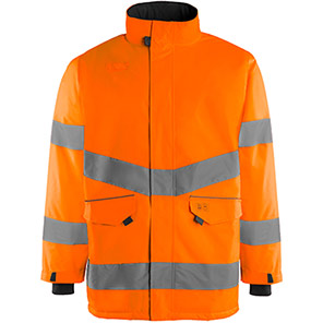 Arco Orange Waterproof Hi-Vis Coat