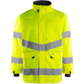 Arco Yellow Waterproof Hi-Vis Coat