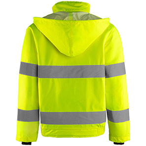 Arco Yellow Waterproof Hi-Vis Shell Jacket
