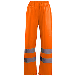 Arco Orange Waterproof Hi-Vis Overtrousers