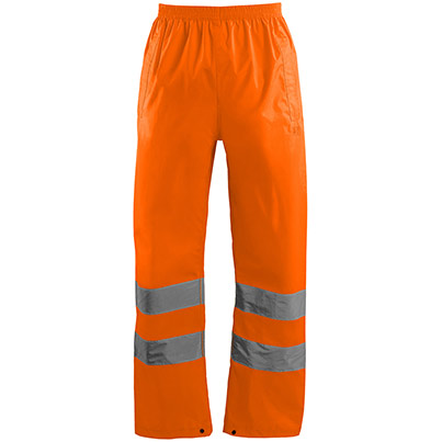 Arco Orange Waterproof Hi-Vis Overtrousers