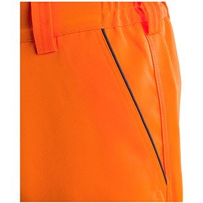 Arco Men’s Orange Hi-Vis Cargo Trousers with Kneepad Pockets