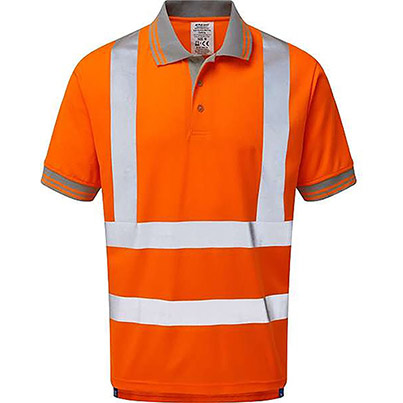 Pulsar PR176-R HV S/S Polo Orange