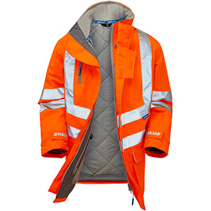 Pulsar PR502-R HV Padded Coat Orange