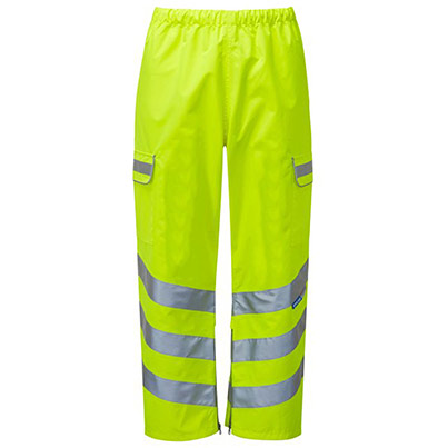Pulsar P206-R Hi-Vis Overtrouser Yellow