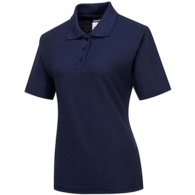 Portwest Naples B209 Women’s Navy Polo Shirt