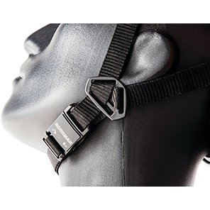 ENHA Fast-Click Four-Point Chinstrap