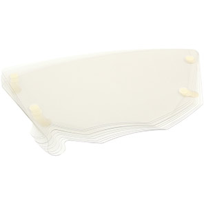 Sundström SR 582 Peel-Off Visor Covers (Pack of 10)