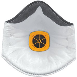 JSP Spirotek Typhoon FFP2 Valved Moulded Mask (Box of 10)
