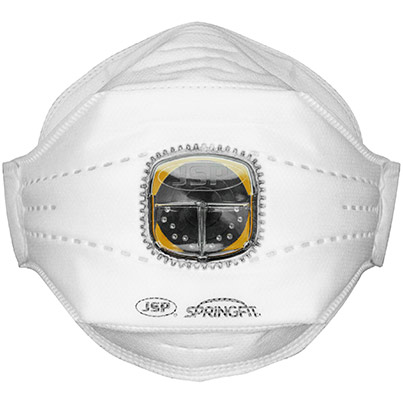 JSP Springfit Typhoon 425ML Valved FFP2 Mask (Box of 10)