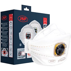 JSP Springfit Typhoon 425ML Valved FFP2 Mask (Box of 10)