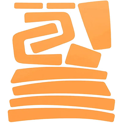 Sundström SR 570/SR 575 Orange Reflective Tape Kit