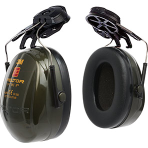 3M PELTOR Optime II P3H Helmet-Mounted Ear Defenders