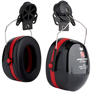 3M PELTOR Optime III P3E Helmet-Mounted Ear Defenders