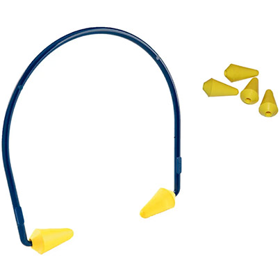 3M E-A-R Caboflex Banded Earplugs