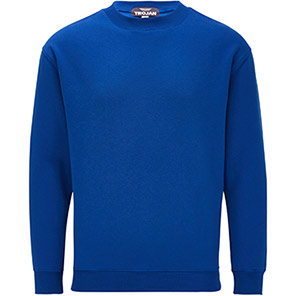 royal blue crew neck sweatshirt