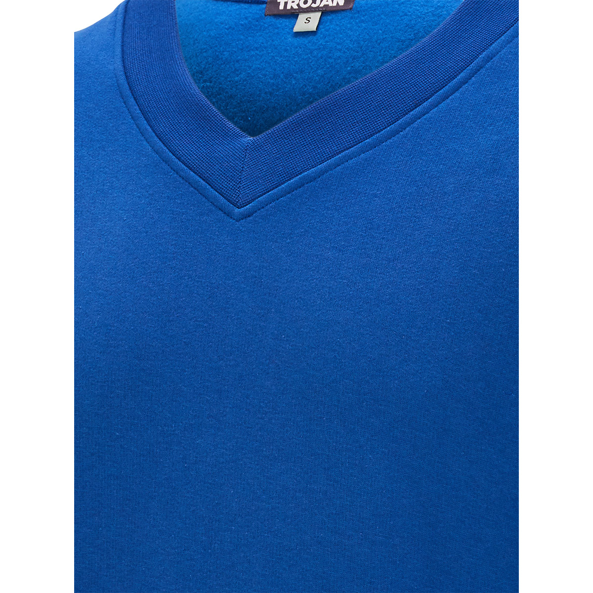 TROJAN Royal Blue V-Neck Sweatshirt 