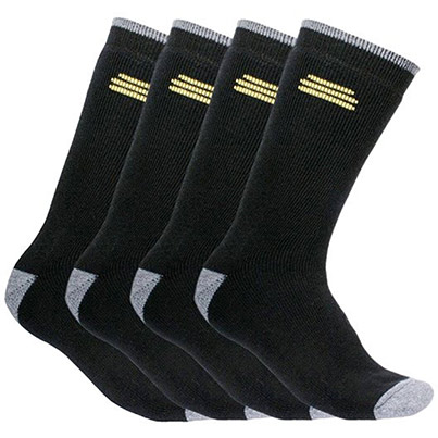 DEWALT Black Work Socks (Pack of Two Pairs)