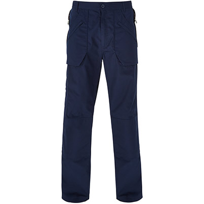 TROJAN Men’s Navy Action Work Trousers