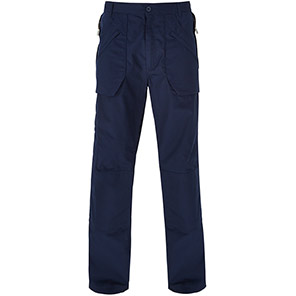 TROJAN Men’s Navy Action Work Trousers 46S